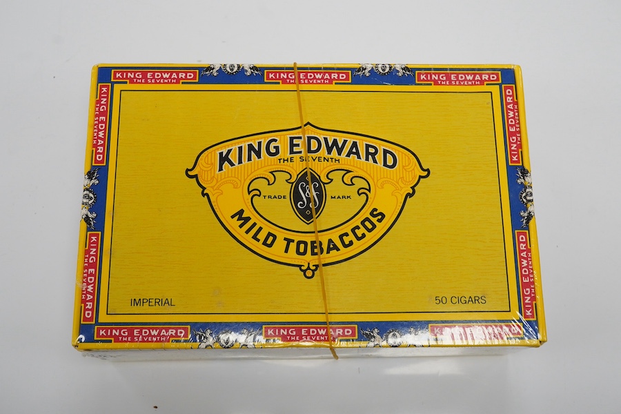 A Sealed box of fifty King Edward Imperial cigars